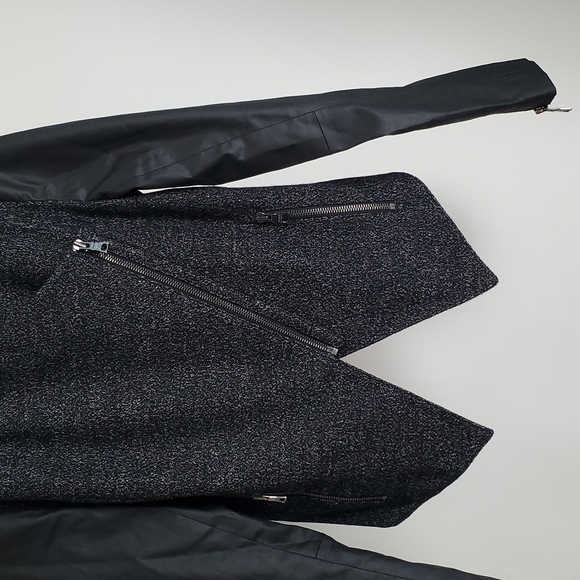 Banana Republic Women jacket elegant casual rare original sz 4 black - Picture 3 of 15